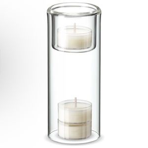 Reusable Glass Candle Holder